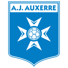 Club logo Auxerre AJ the one who participates in the event