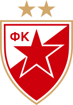 Club logo Crvena Zvezda the one who participates in the event