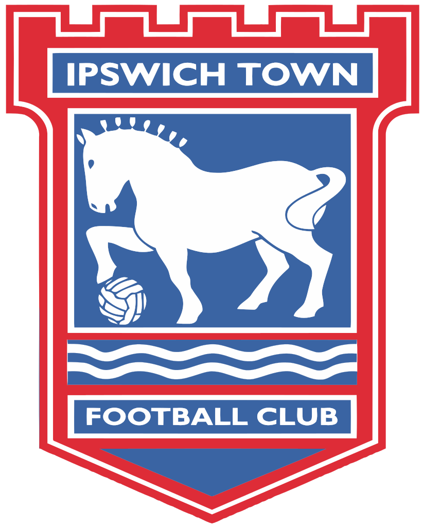 Club logo Ipswich the one who participates in the event