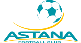 Club logo Astana FC  the one who participates in the event