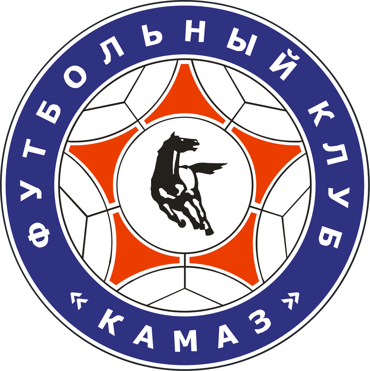 Club logo KAMAZ the one who participates in the event